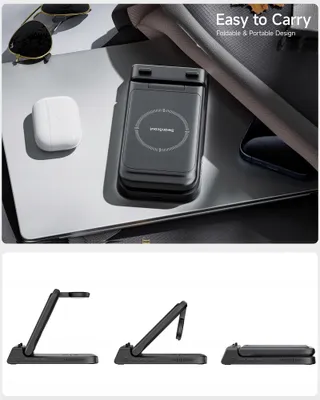 SWANSCOUT Draadloze Oplaadstation 3-in-1 Draagbaar — miniatuur 4