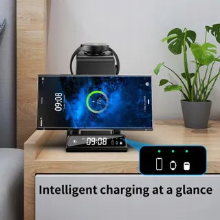 ZENGOOSE Draadloze Oplader 3-in-1 Galaxy S25 Ultra Watch Buds — miniatuur 4