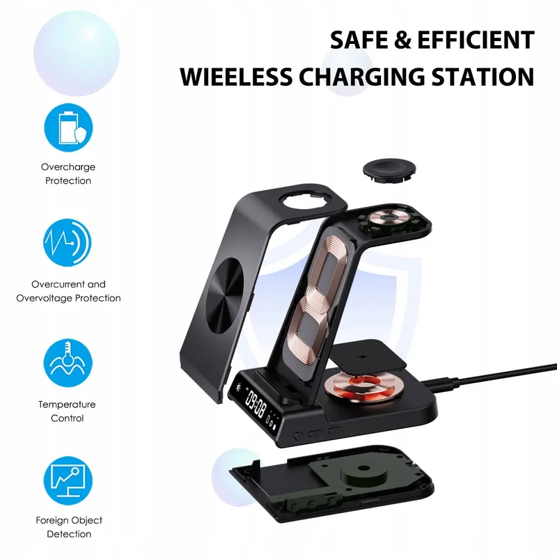 ZENGOOSE Draadloze Oplader 3-in-1 Galaxy S25 Ultra Watch Buds — foto 7