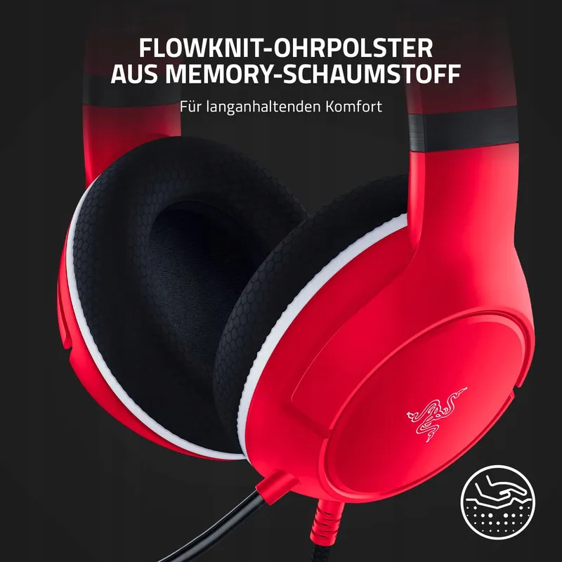 RAZER Kaira X Bekabelde Gaming Headset Xbox Series X S Rood — foto 5