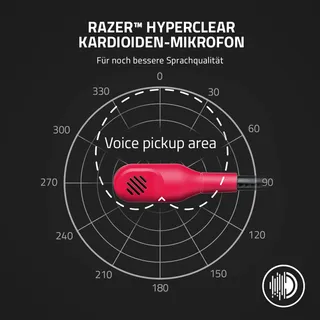 RAZER Kaira X Bekabelde Gaming Headset Xbox Series X S Rood — miniatuur 3