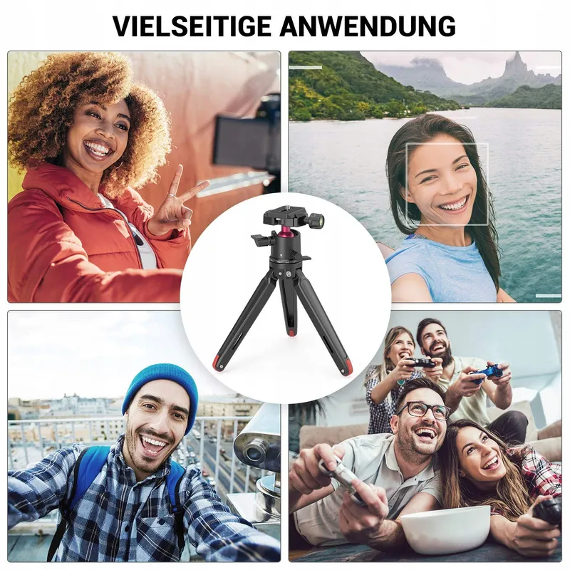 SMALLRIG 2664 Mini Reisstatief Aluminium Licht Voor GoPro Smartphone DSLR — foto 5