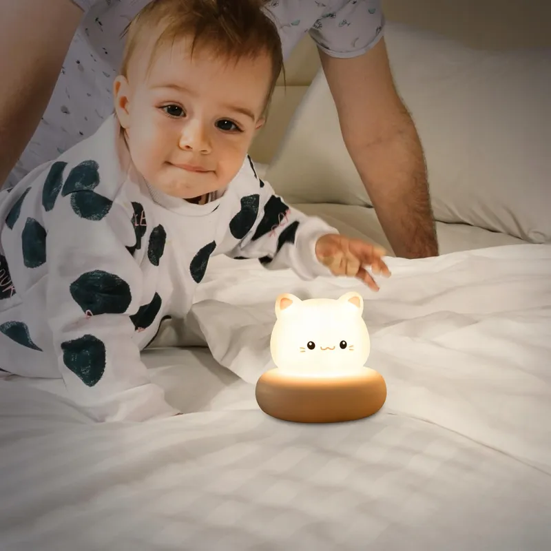 ANNMORE Nachtlampje Kinderen Kat LED voor Meisjes — foto 6