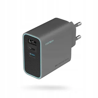 CUKTECH USB C Lader 65W 3-Poorts Snelladen MacBook iPhone iPad — miniatuur 1