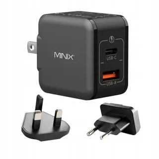 MINIX NEO P1 Mini 33W GaN Oplader USB-C USB-A — miniatuur 1