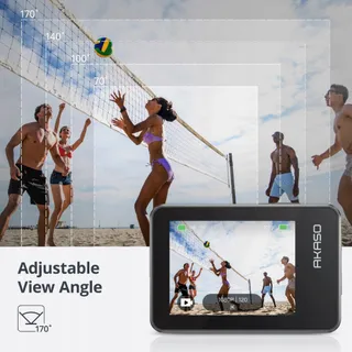 AKASO Brave 7 Actiecamera 4K 30FPS 20MP WiFi IPX8 2x1350mAh — miniatuur 6