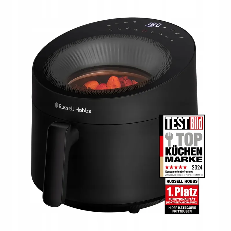 RUSSELL HOBBS Airfryer 5L 10 Programma's Kijkvenster Zwart — foto 1