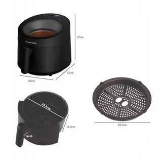 RUSSELL HOBBS Airfryer 5L 10 Programma's Kijkvenster Zwart — miniatuur 8