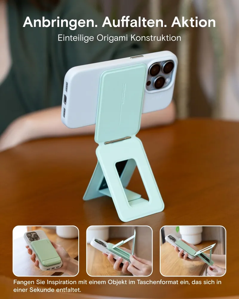 MOFT Magnetische Telefoonstandaard Hoekinstelling iPhone 16-12 Roze — foto 3