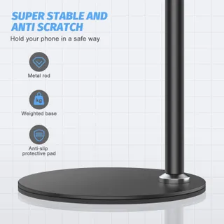 SHAWE Telefoonstandaard Verstelbaar iPhone Samsung Huawei — miniatuur 5