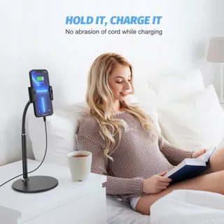 SHAWE Telefoonstandaard Verstelbaar iPhone Samsung Huawei — miniatuur 6