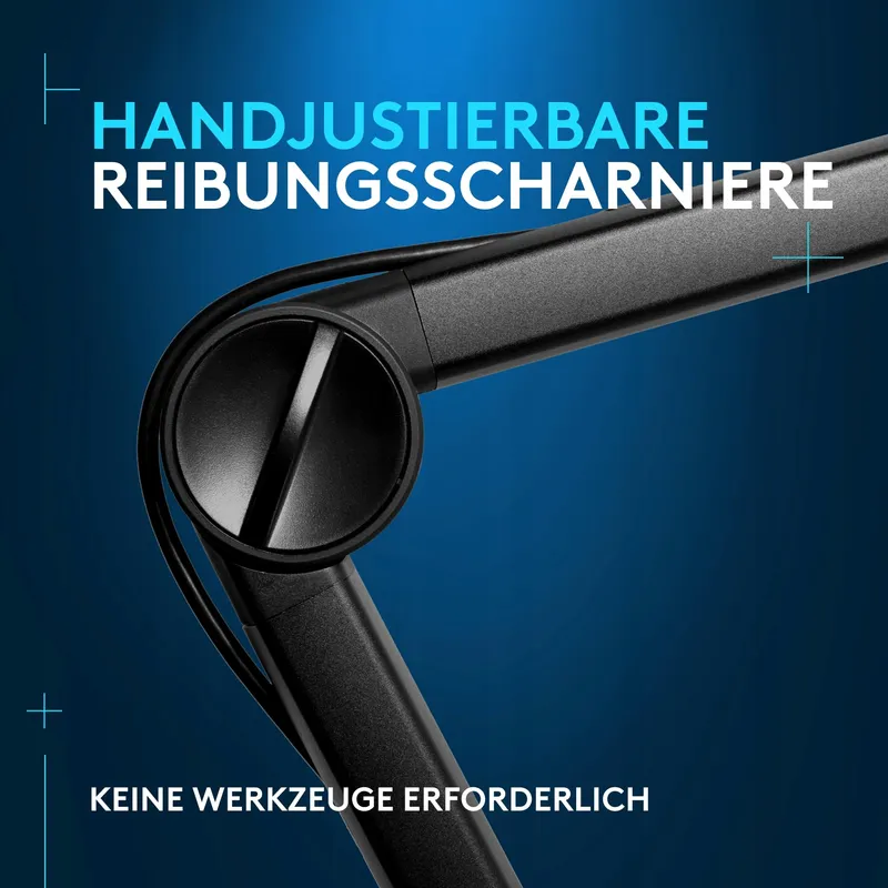 LOGITECH G Compass Microfoonarm Gaming Streaming Zwart — foto 4