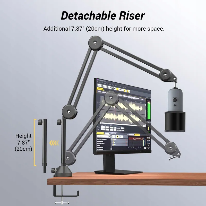 TONOR Microfoonarm Standaard met Popfilter Podcast Gaming — foto 2