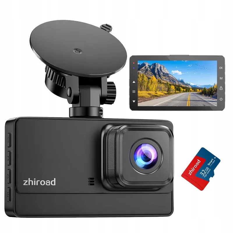 VORNE Dashcam 1080P FHD Nachtzicht 176 3 Inch IPS Scherm — foto 1