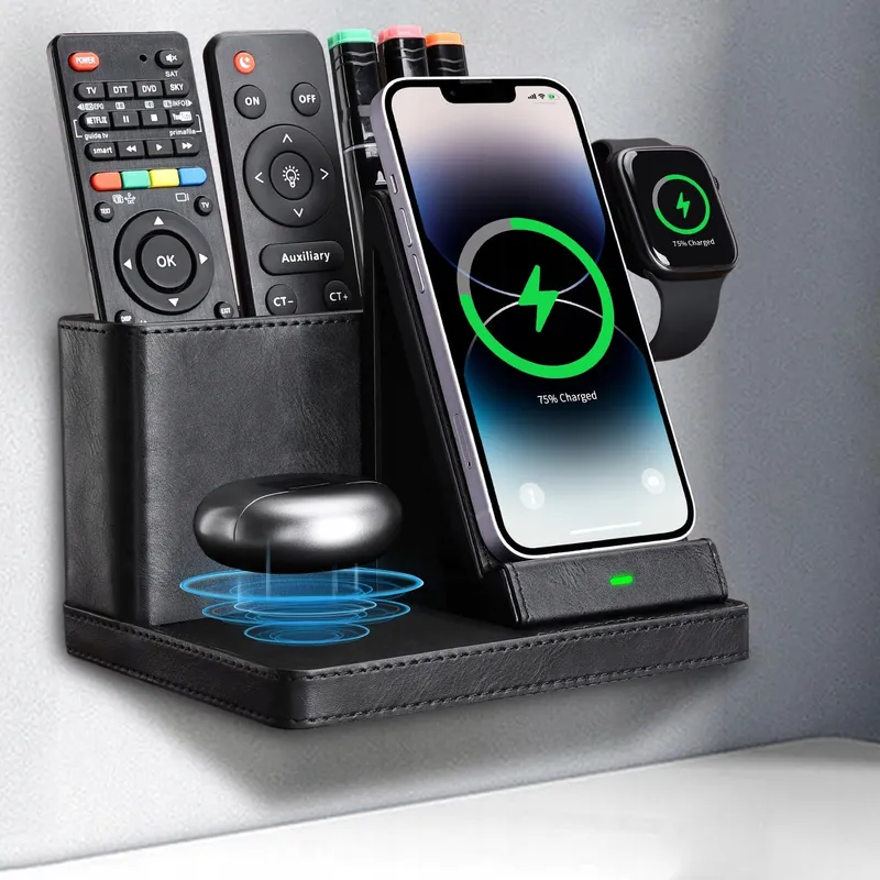 GORESE Inductief Laadstation 3-in-1 Draadloze Oplader — foto 1