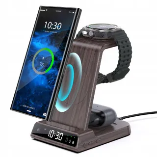 ZENGOOSE 3-in-1 Draadloze Oplader Galaxy S25 Ultra Watch — miniatuur 1