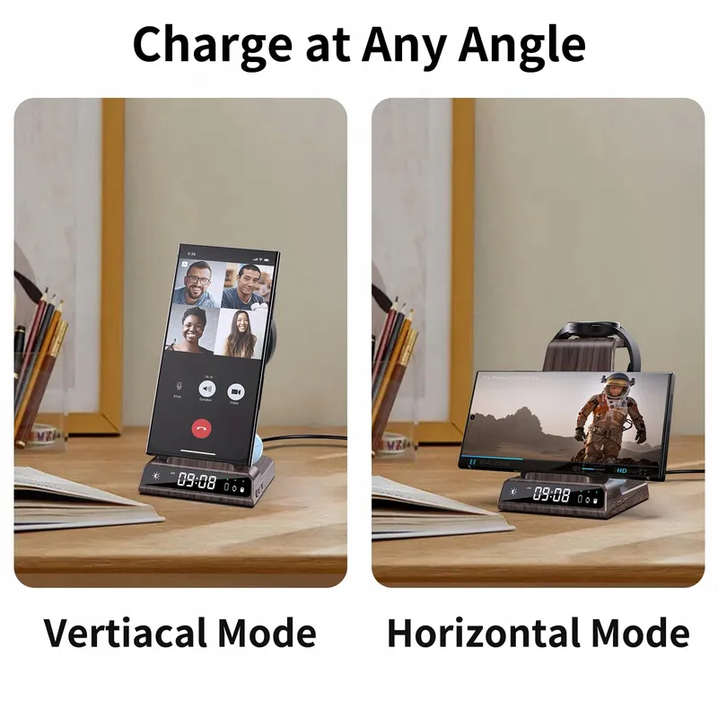 ZENGOOSE 3-in-1 Draadloze Oplader Galaxy S25 Ultra Watch — foto 5