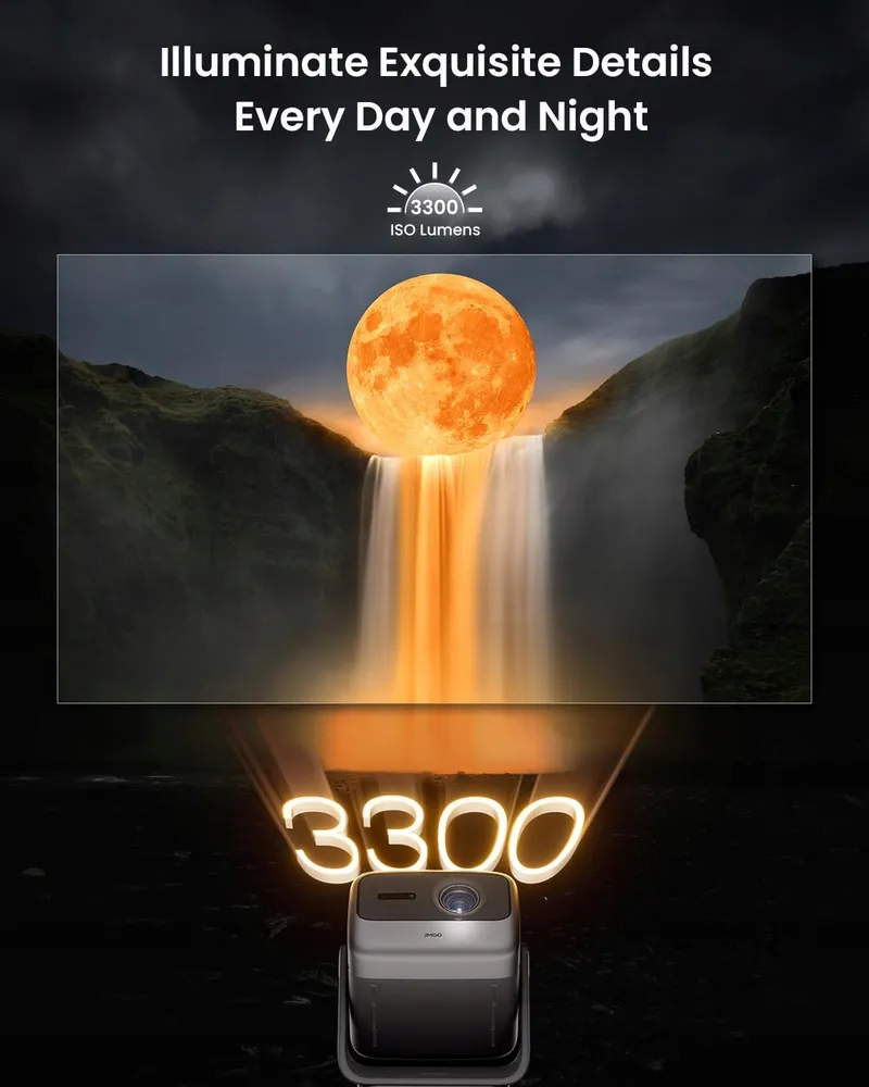 JMGO N1S 4K Laser Projector 3300 Lumen HDR10 300 Inch Dolby — foto 2