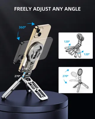 Magnetisch Telefoonstatief Opvouwbaar Smartphone — miniatuur 6