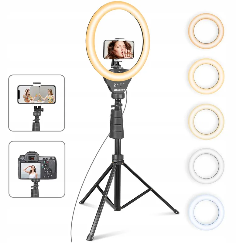 UBEESIZE Mini Statief Smartphone Camera Bluetooth Zwart — foto 8
