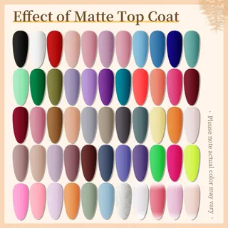 JODSONE UV Gellakset 60 Stuks Base en Top voor Hybride Nagels — miniatuur 8