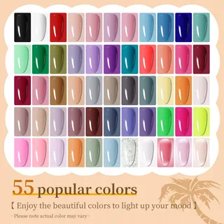 JODSONE UV Gellakset 60 Stuks Base en Top voor Hybride Nagels — miniatuur 3