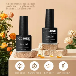 JODSONE UV Gellakset 60 Stuks Base en Top voor Hybride Nagels — miniatuur 6