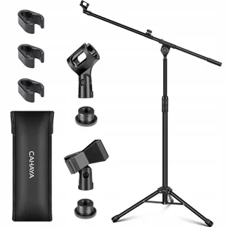 CAHAYA CY0311 Microfoonstandaard 2-in-1 met Clips — miniatuur 1