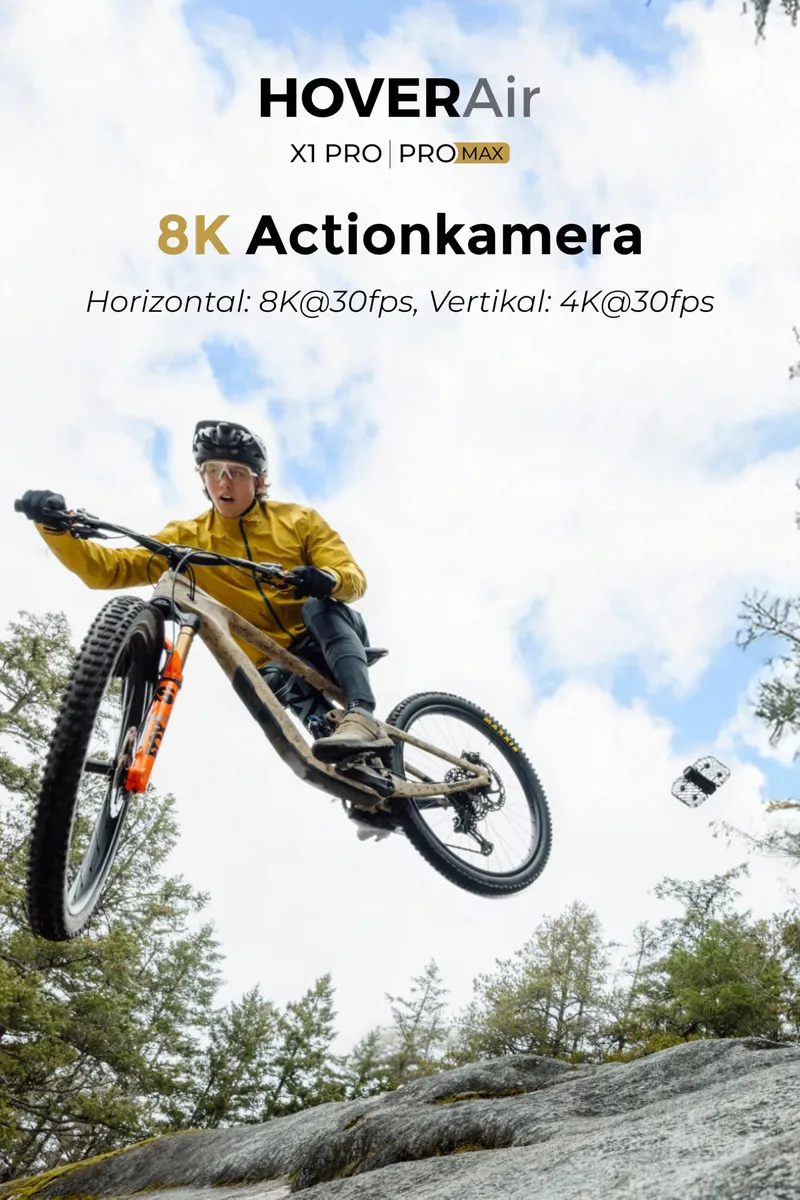 HOVERAIR X1 PROMAX Drone Camera 8K 10 Vluchtmodi 42km/u Tracking — foto 2