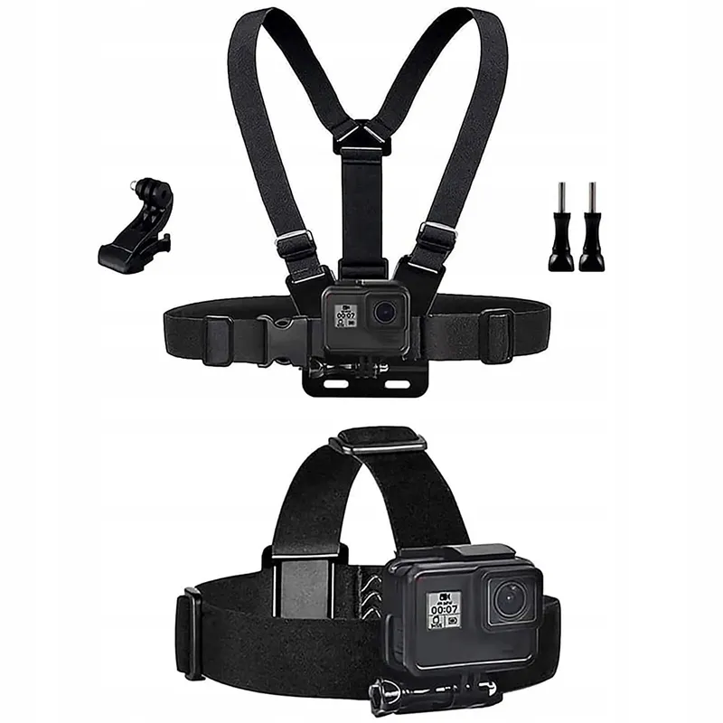 TEKCAM Accessoireset Actiecamera Hoofdband Houder GoPro — foto 1