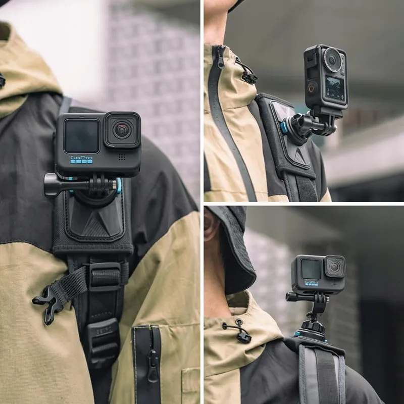 SUREWO Magnetische Rugzakhouder 360° GoPro DJI Osmo Action — foto 8