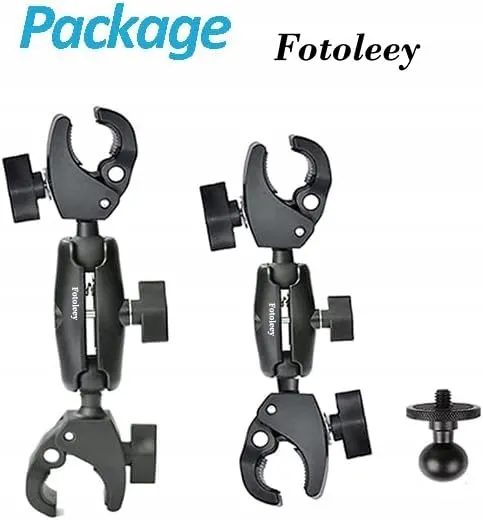 FOTOLEEY Motorhouder voor Insta360 X4 X3 X2 GoPro Hero 13 12 11 — foto 5