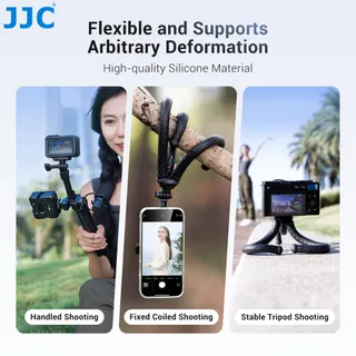JJC Flexibel Octopusstatief Camera Telefoon iPhone 16-12 — miniatuur 5