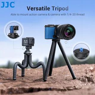 JJC Flexibel Octopusstatief Camera Telefoon iPhone 16-12 — miniatuur 4
