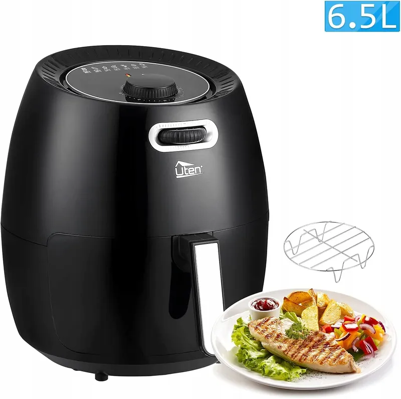 UTEN Airfryer XXL 6,5L 1800W Met Temperatuurregeling — foto 7
