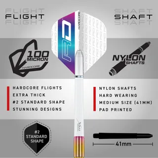 RED DRAGON Javelin Spectron 24g 85% Wolfraam Darts — miniatuur 3