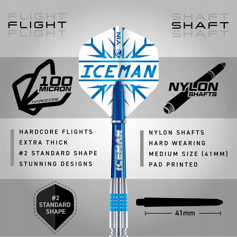 RED DRAGON Gerwyn Price 20g Stalen Dartset — foto 3