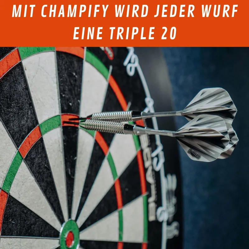 CHAMPIFY Meteor Messing Dartset 23g Stalen Punten 3 Darts — foto 7