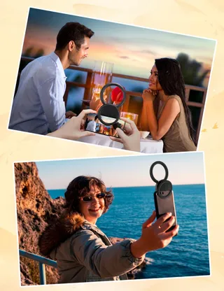 ULANZI 4" Ringlicht Selfie 3 Kleurtemperaturen 5 Standen — miniatuur 7