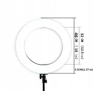 GSKAIWEN 18" 60W LED Ringlicht Make-up Fotografie — miniatuur 3