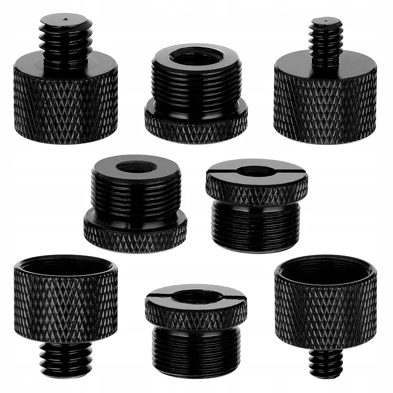 PRASACCO Microfoonadapterset 8 Stuks Statieven Microfoons — foto 1