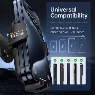 SYNCWIRE Autohouder Telefoon Compatibel iPhone 16 Pro Max — miniatuur 7