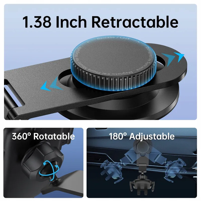 SYNCWIRE Autohouder Telefoon Compatibel iPhone 16 Pro Max — foto 6