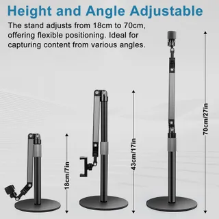 Universele Telefoonhouder Bureaustatief 360° iPhone Samsung Huawei — miniatuur 3