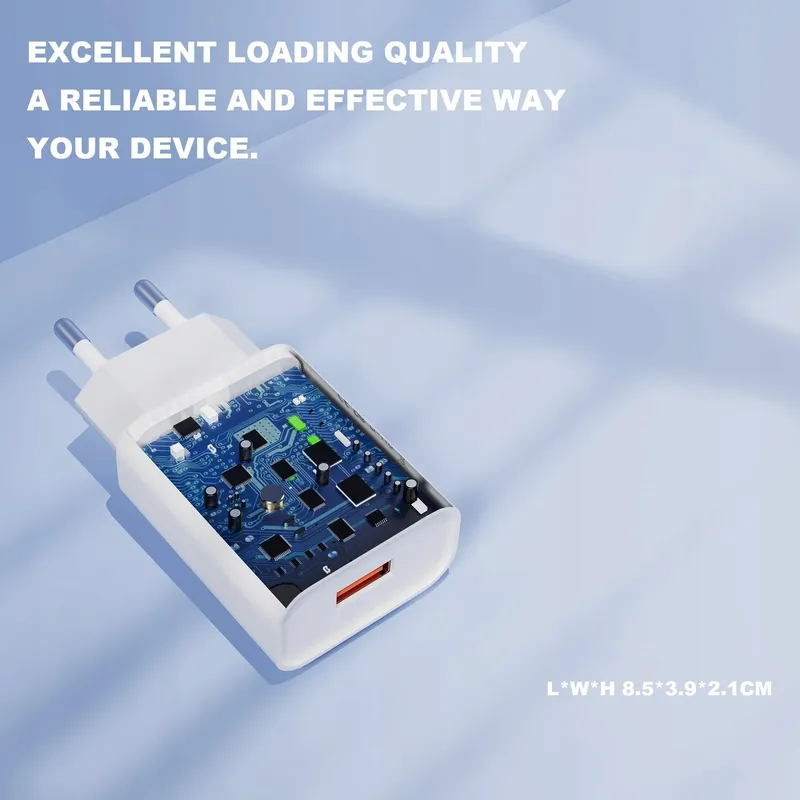 Universele USB Oplader Snelladen 3A Android Telefoons — foto 3