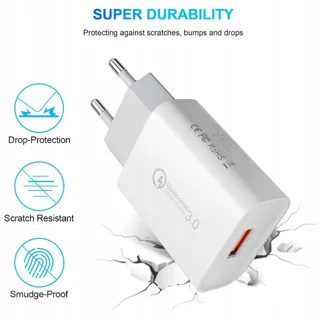 Universele USB Oplader Snelladen 3A Android Telefoons — miniatuur 5