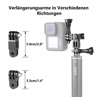 HSU Accessoireset GoPro Houder Statief Adapter 14-in-1 — miniatuur 7