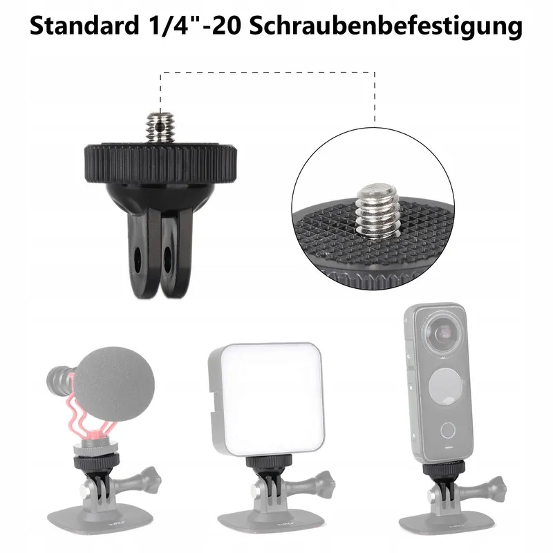 HSU Accessoireset GoPro Houder Statief Adapter 14-in-1 — foto 4