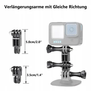 HSU Accessoireset GoPro Houder Statief Adapter 14-in-1 — miniatuur 6