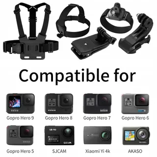 GOPRO Accessoireset Voor Actiecamera's Hero 9 8 7 6 5 SJCAM Insta360 — miniatuur 3